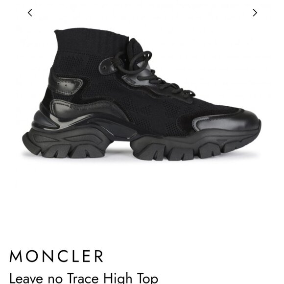 MONCLER Leave no Trace High Top - Picture 1 of 13